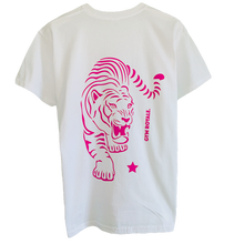 Load image into Gallery viewer, Gym Royale® - Tiger Roar Fuchsia Tee