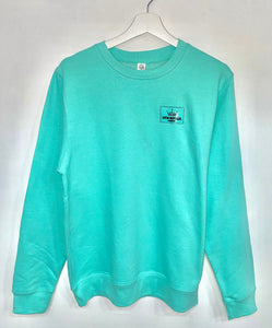 Gym Royale® Tag Sweatshirt - Peppermint/Black