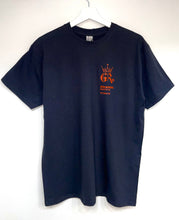 Load image into Gallery viewer, Gym Royale® Branded Tee - Black/Orange
