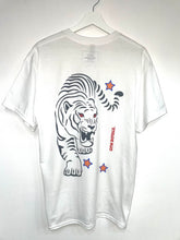 Load image into Gallery viewer, Gym Royale® - Vintage Tiger Tee - White/Red

