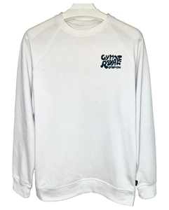 Gym Royale® Script Black/White Sweatshirt