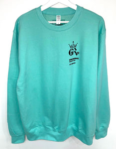 Gym Royale® Branded Sweatshirt - Peppermint/Black