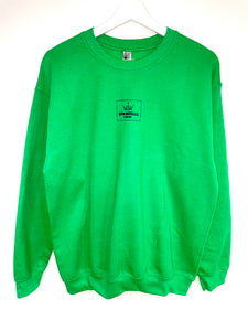 Gym Royale® Tiger Moon - Green/Colour Sweatshirt