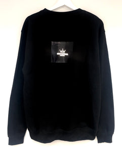Gym Royale® Carbon Reflective Sweatshirt - Black/Reflective