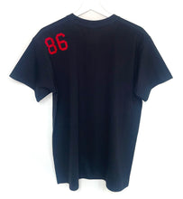 Load image into Gallery viewer, Gym Royale® Curve 86 Tee - Black/Red
