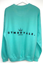 Load image into Gallery viewer, Gym Royale® Branded Sweatshirt - Peppermint/Black
